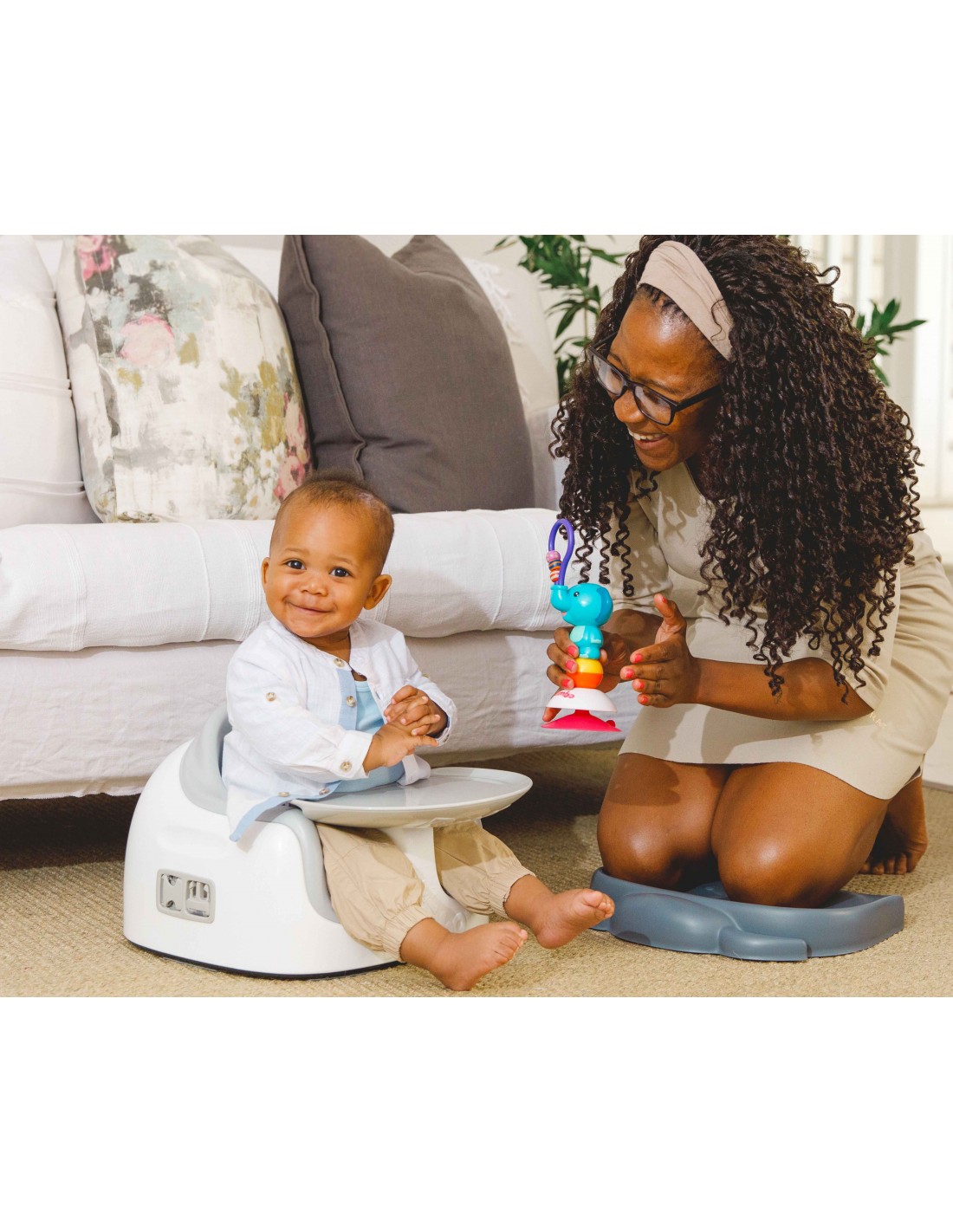 TRONA EVOLUTIVA PORTATIL BUMBO CORAL - Imagen 5