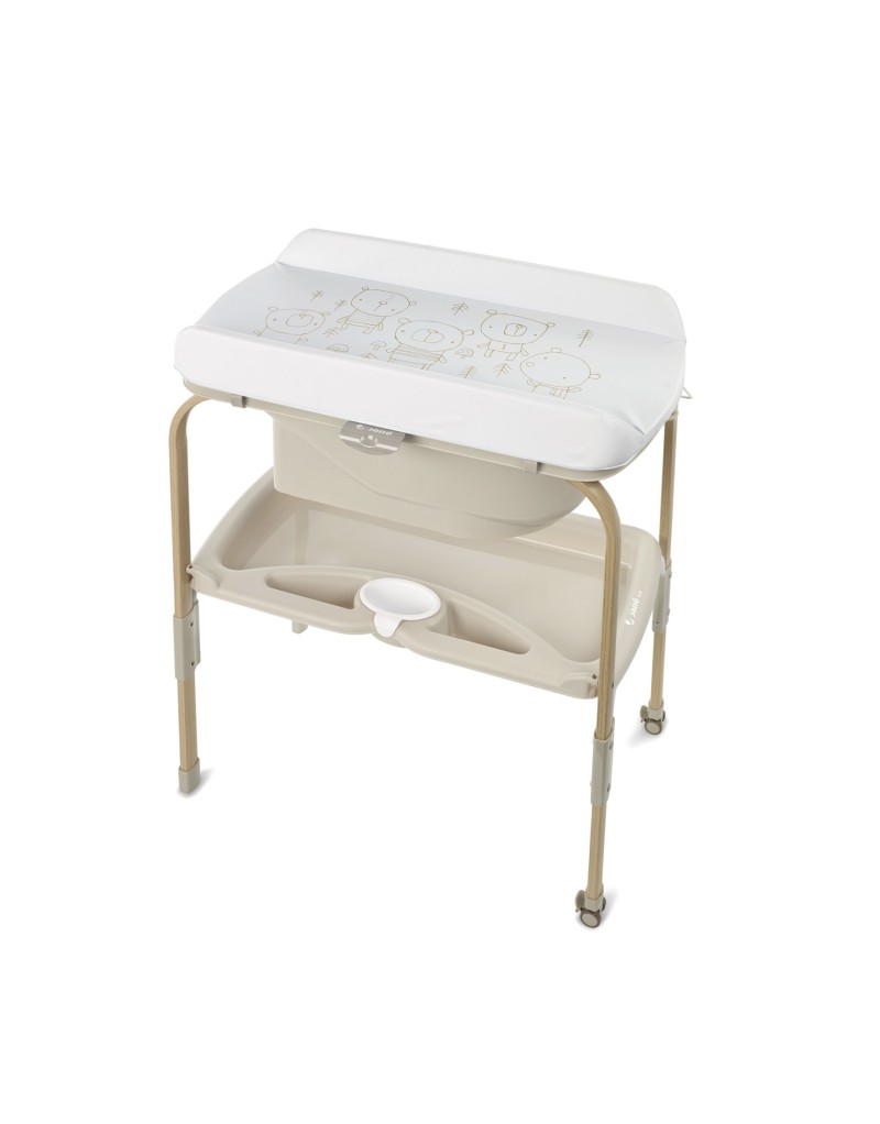 BAÑERA ANATOMICA PLEGABLE FLIP GLITTER NATURE EDITION