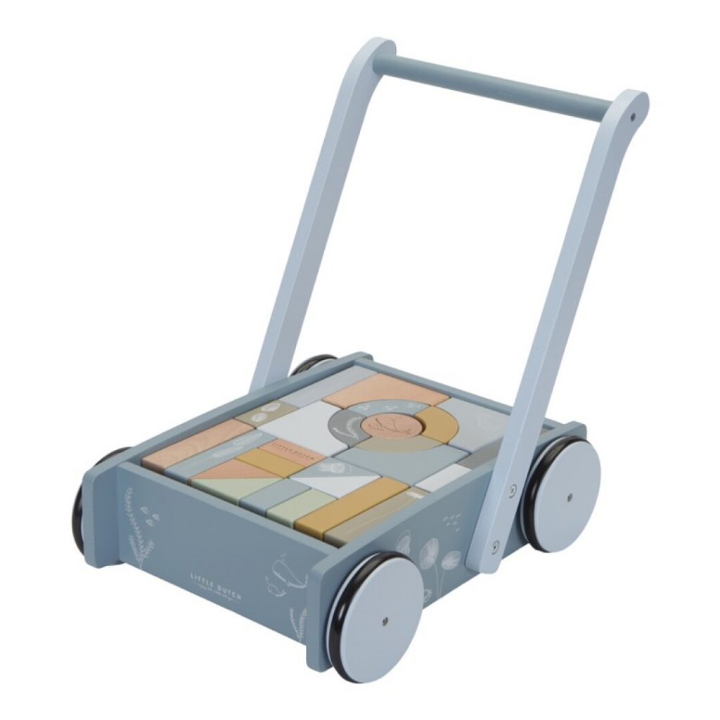 CAMINADOR CON BLOQUES AZUL LITTLE DUTCH