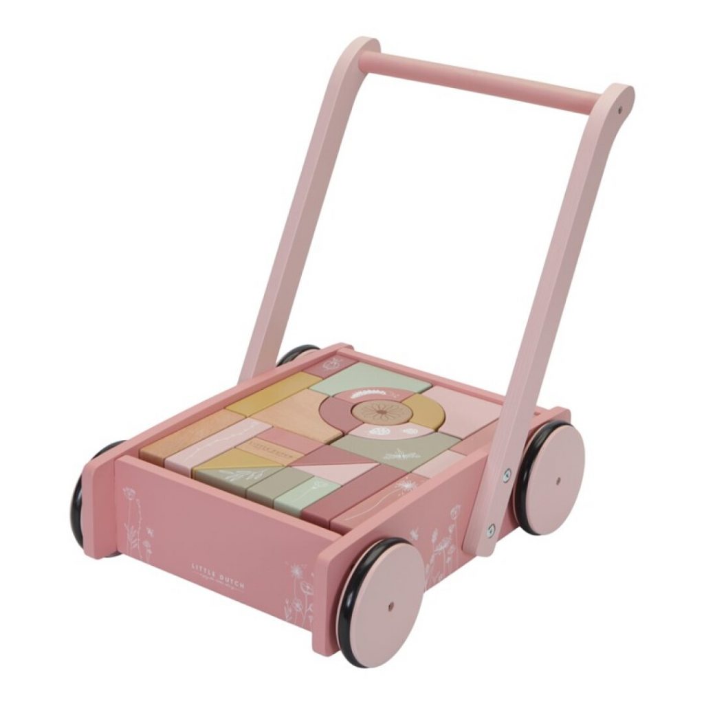 CAMINADOR CON BLOQUES ROSA LITTLE DUTCH