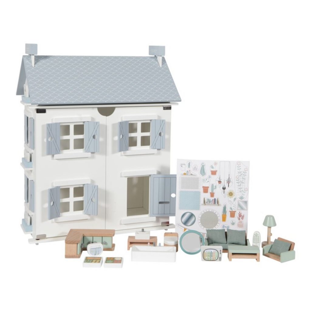 CASA DE MUÑECAS AZUL LITTLE DUTCH