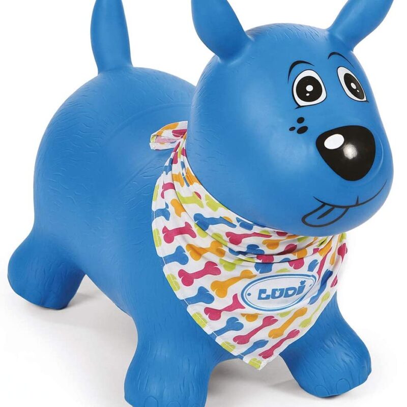 PERRO SALTARIN AZUL