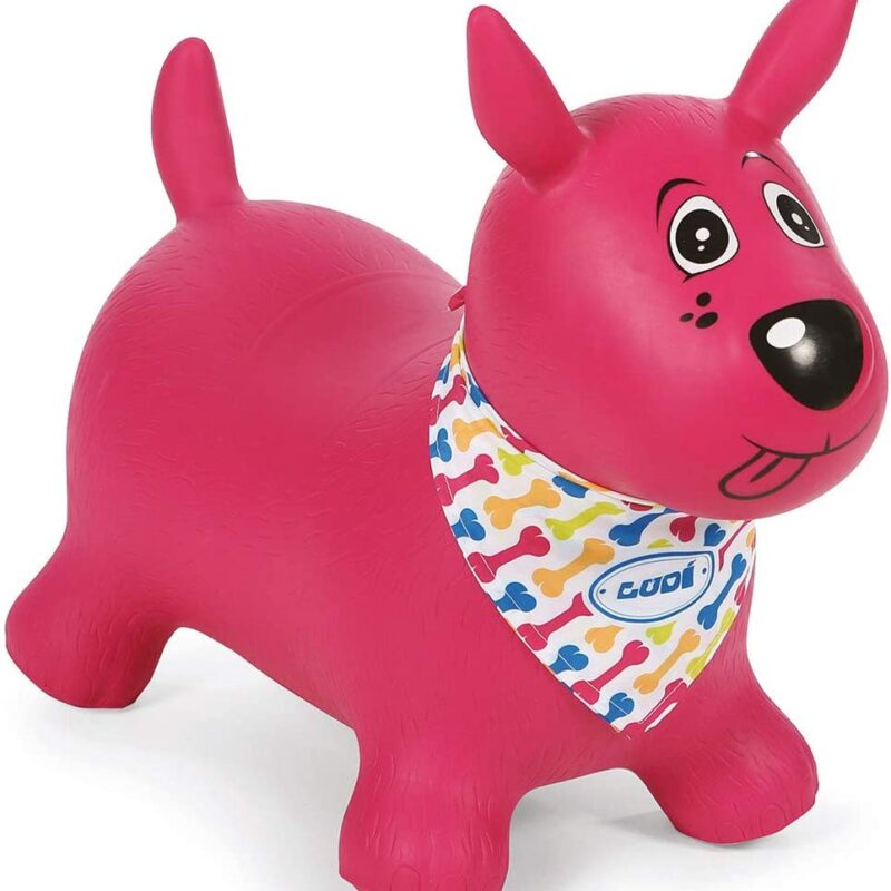 PERRO SALTARIN ROSA