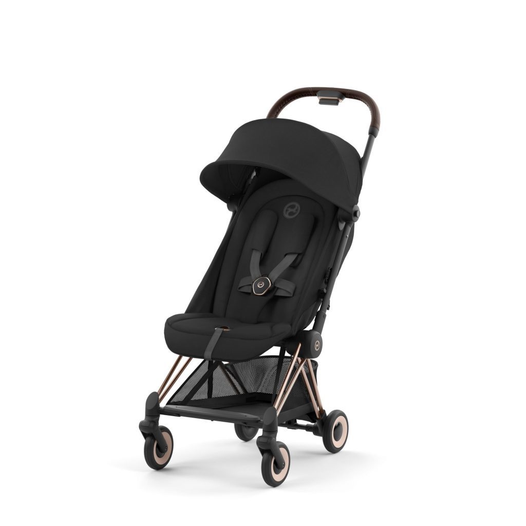 SILLA DE PASEO COYA ROSEGOLD SEPIA BLACK