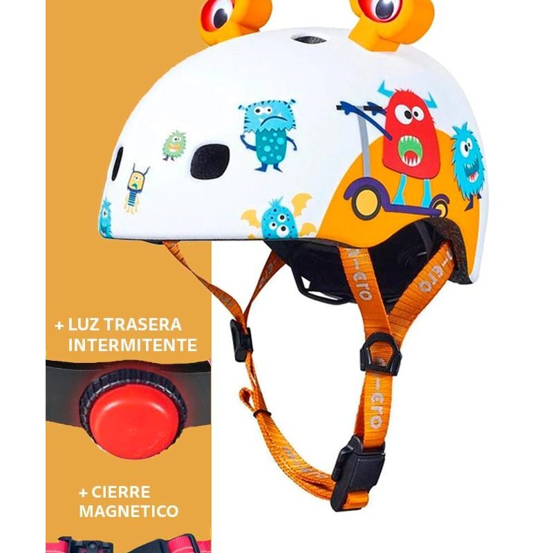 CASCO DE PROTECCION MONSTRUOS 3D "M"