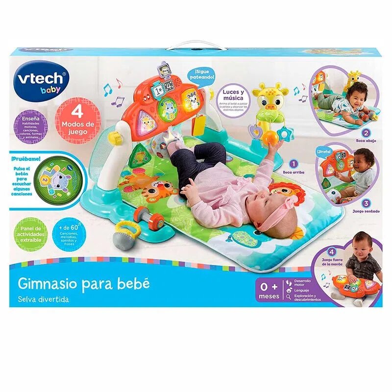 Juguete de control remoto para bebés de 3 meses en adelante, juguete  iluminado con sonidos divertidos y música, regalo perfecto para bebé
