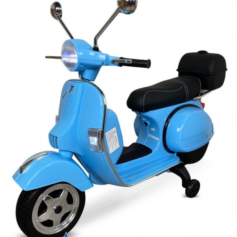MOTO VESPA CLASICA PIAGGIO AZUL