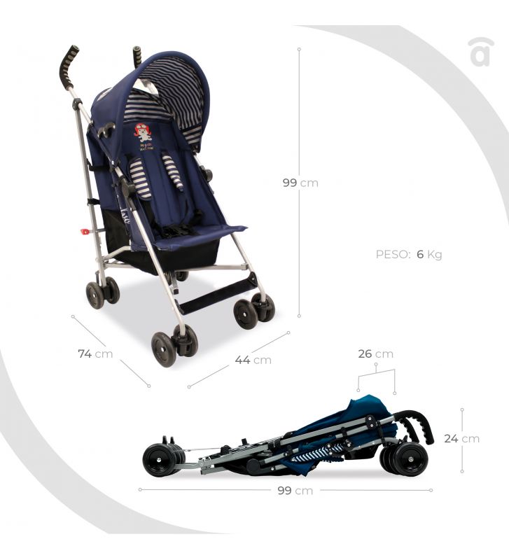 SILLA PASEO YOLO MARINO OSITO - Imagen 7