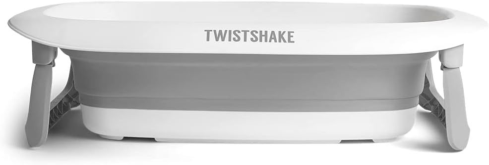 Bañera Twistshake Gris con cojín