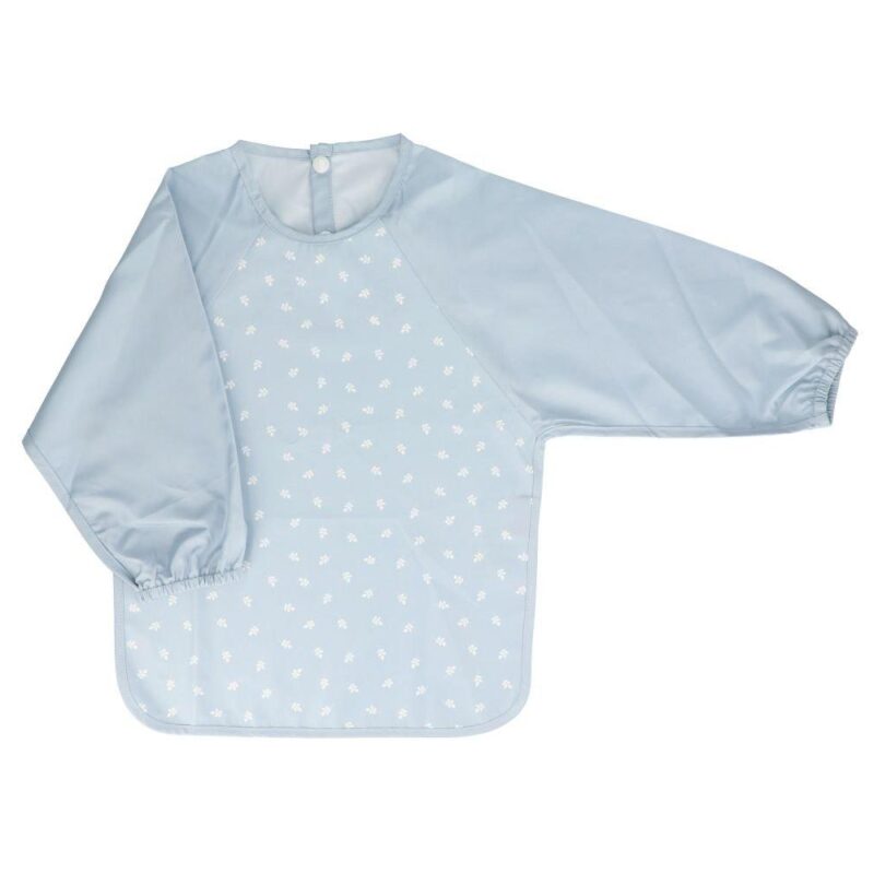 BABERO CON MANGAS LEAVES BLUE