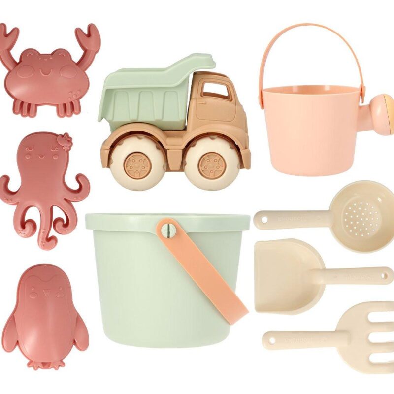SET JUGUETES DE PLAYA CUBO SAGE