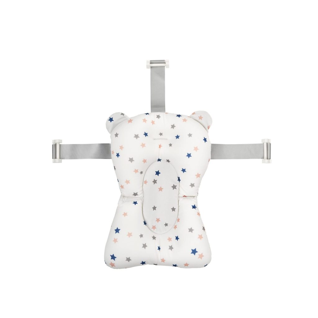 COJIN/HAMACA REDUCTOR BAÑERA BLANCO ESTRELLAS
