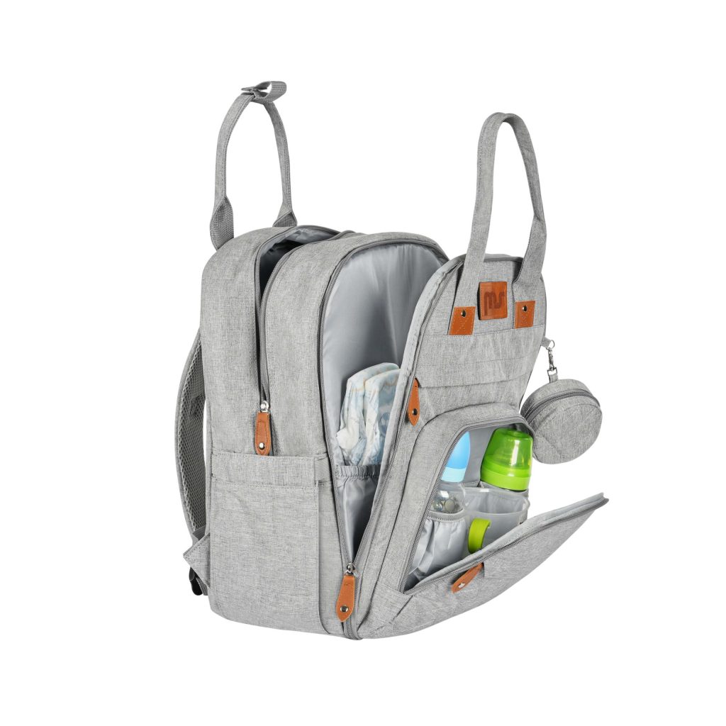 MOCHILA STORAGE GRIS CLARO