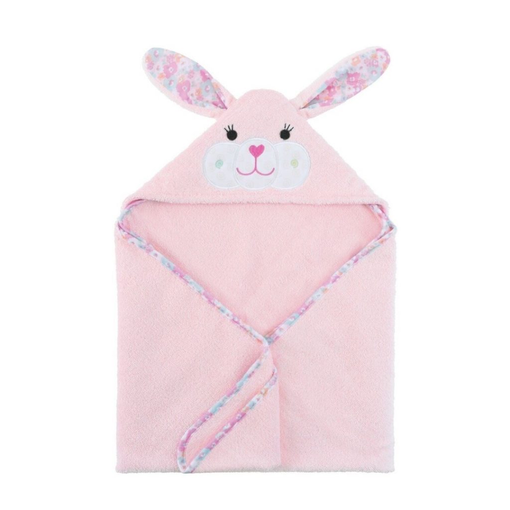 TOALLA CONEJITO ROSA