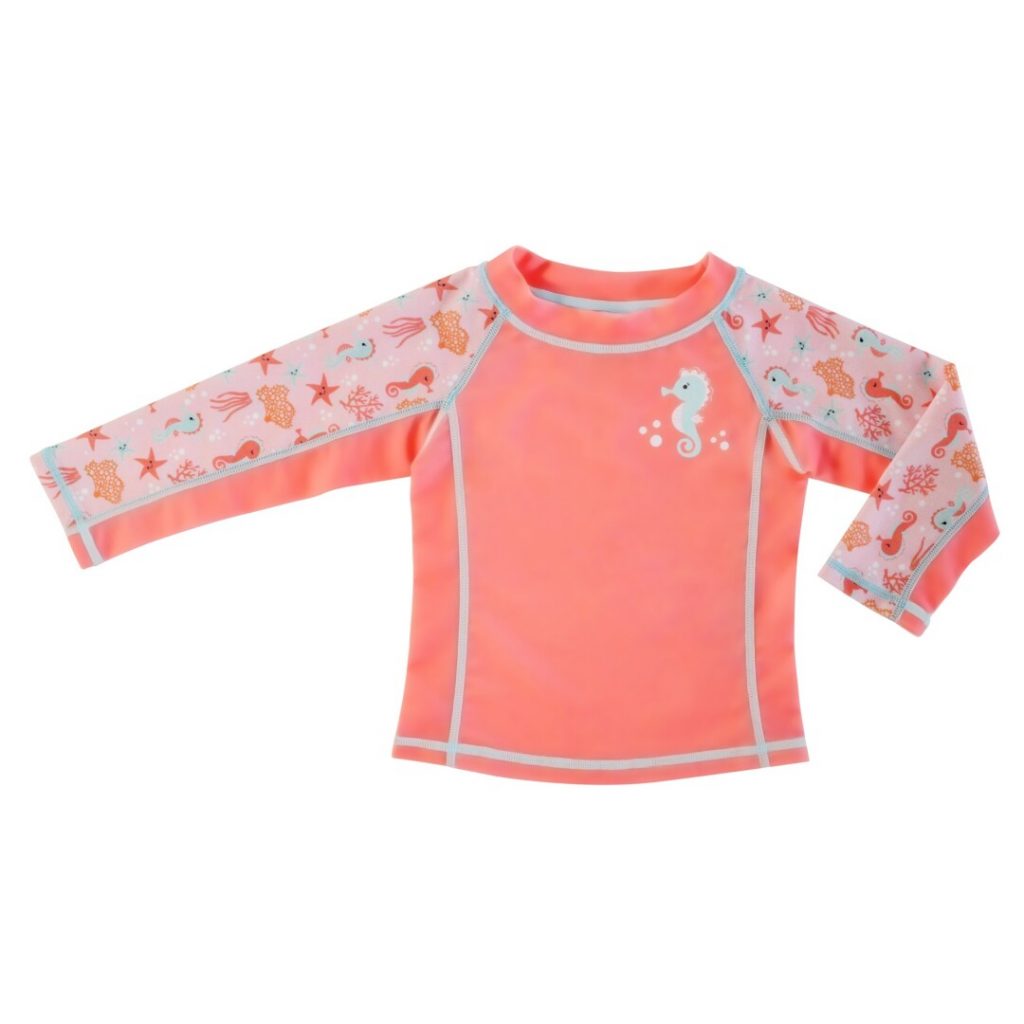 CAMISETA CABALLITO DE MAR CON PROTECCION UVA+50