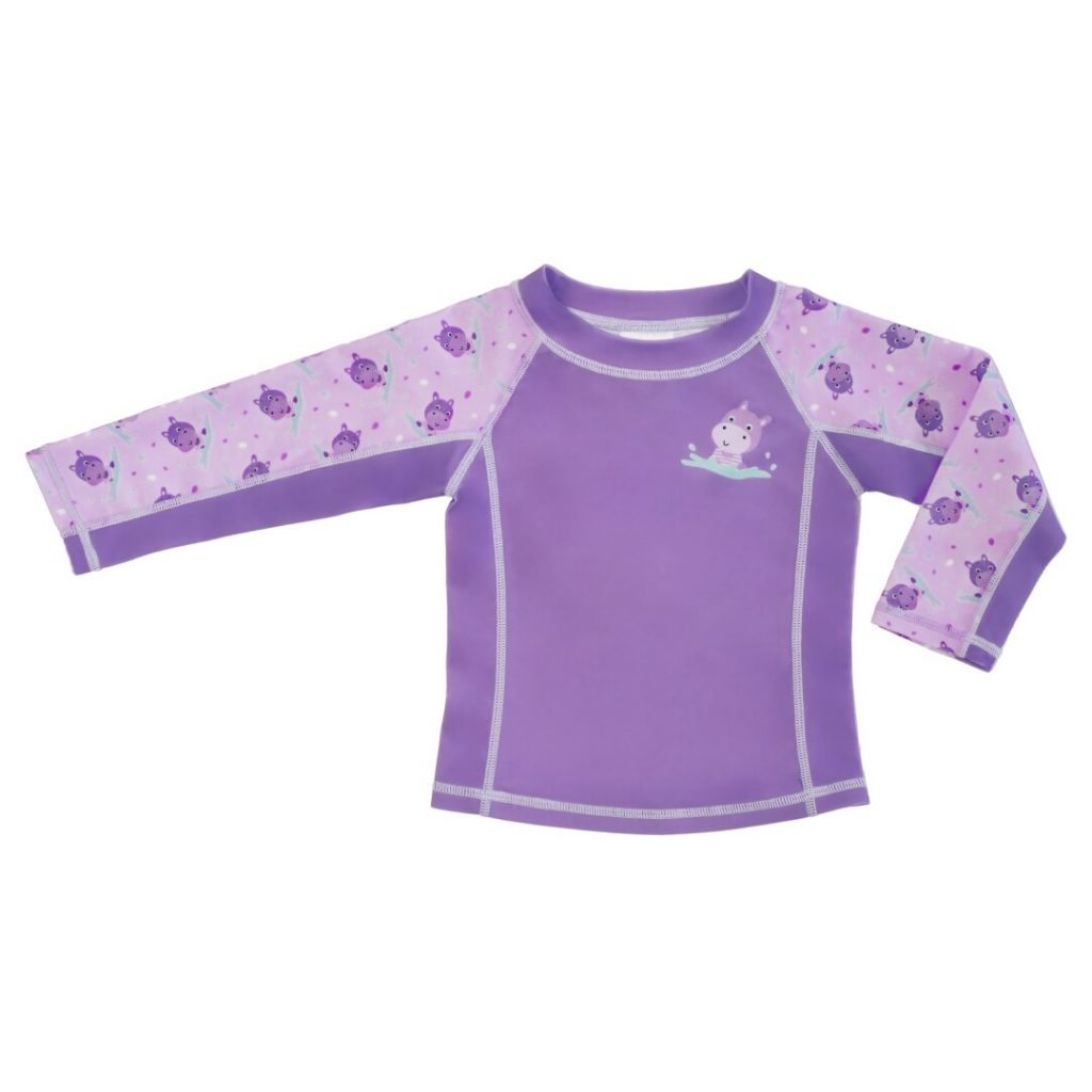 CAMISETA HIPOPOTAMO CON PROTECCION UVA+50