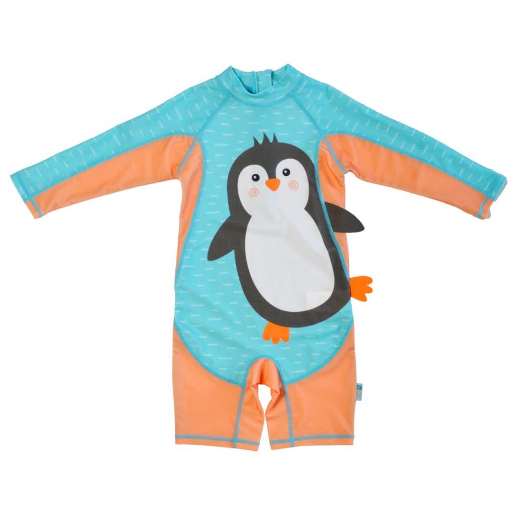 TRAJE BAÑADOR PINGÜINO