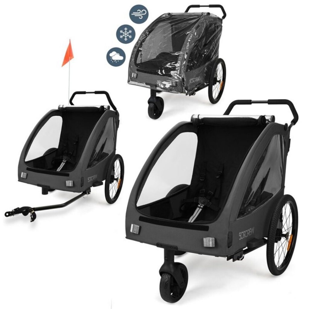 REMOLQUE BICICLETA 4EN1TRAILER