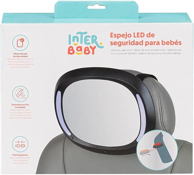 ESPEJO DE SEGURIDAD CON LED - Imagen 2