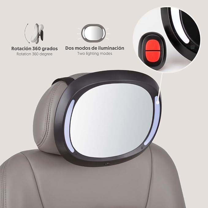 ESPEJO DE SEGURIDAD CON LED - Imagen 18