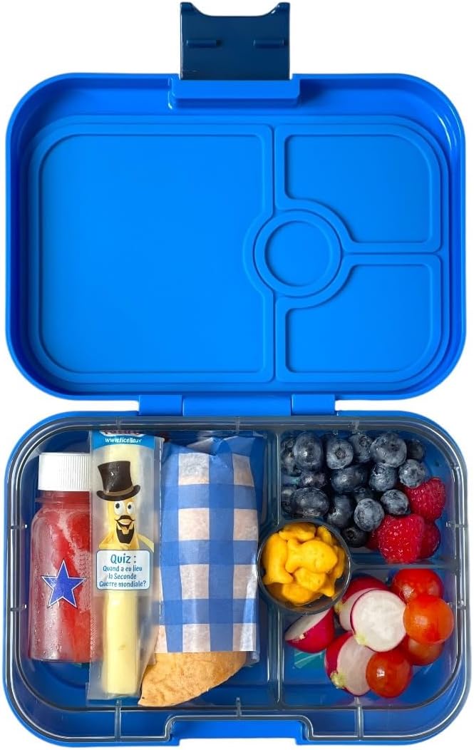 FIAMBRERA YUMBOX/4 SURF BLUE/POLAR BEAR TRAY - Imagen 5