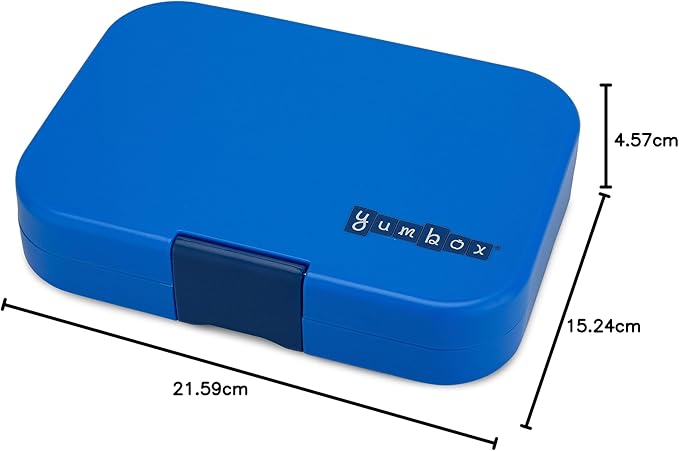 FIAMBRERA YUMBOX/4 SURF BLUE/POLAR BEAR TRAY - Imagen 4