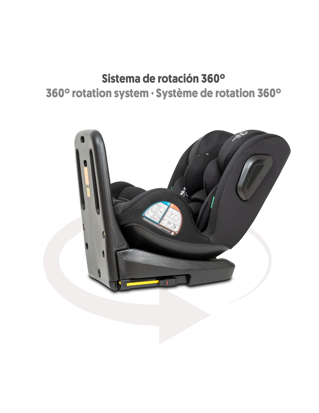 SILLA AUTO ARUNA GRIS (40-150)CM - Imagen 4