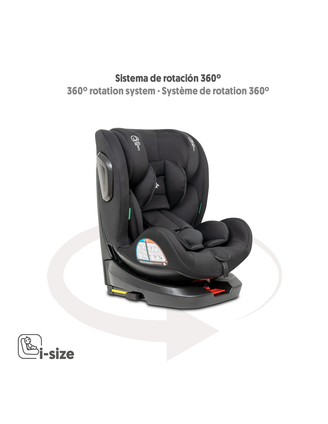 SILLA AUTO ARUNA GRIS (40-150)CM - Imagen 2