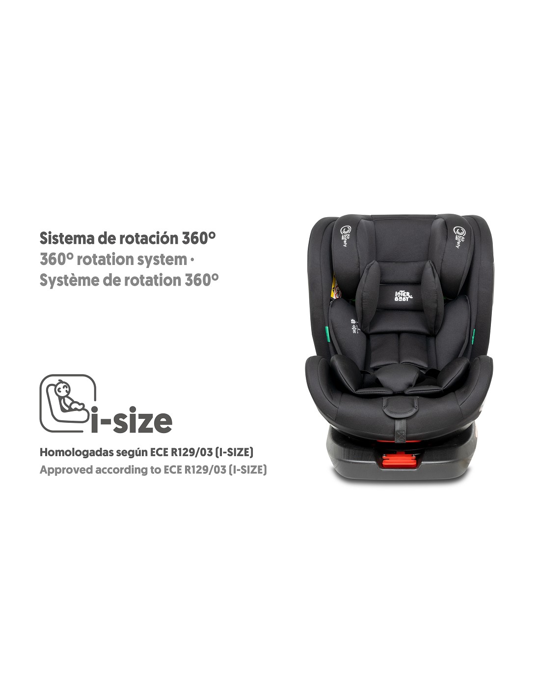 SILLA AUTO ARUNA GRIS (40-150)CM - Imagen 18