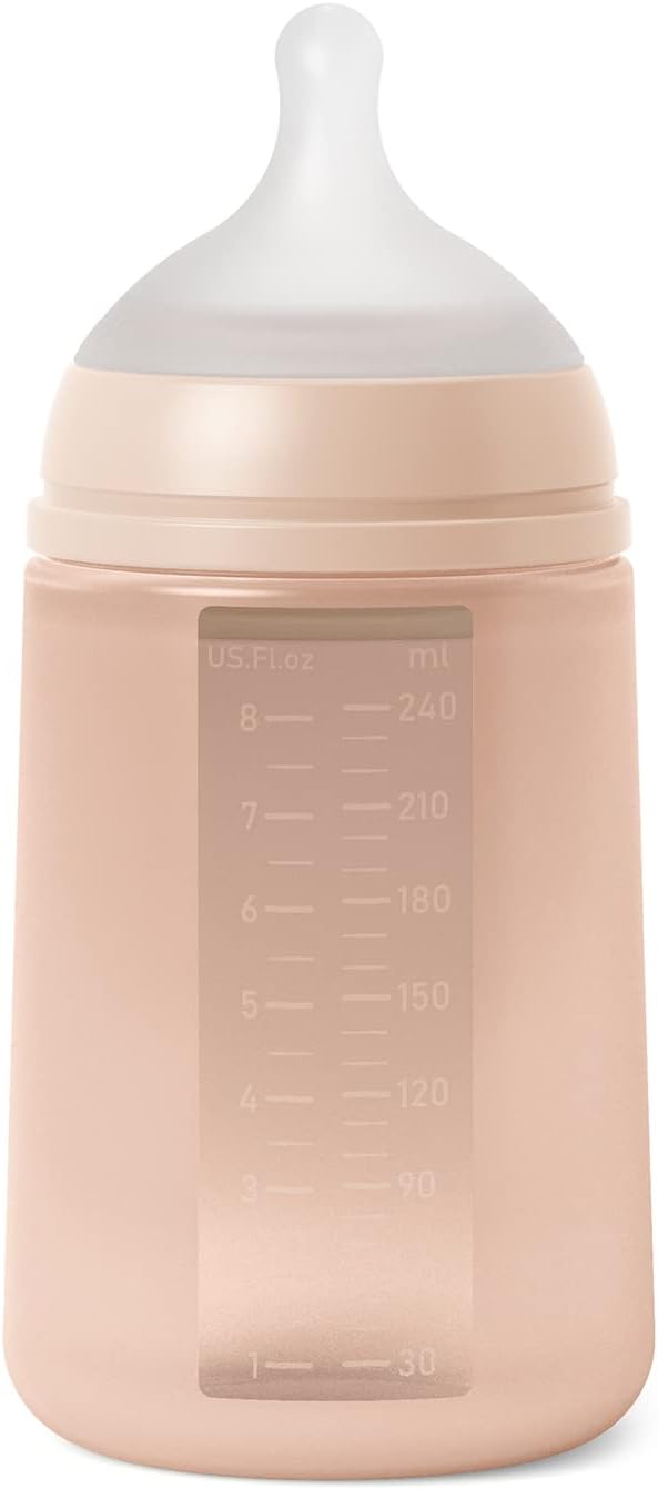 BIBERON SILICONA 240ML NUDE - Imagen 2