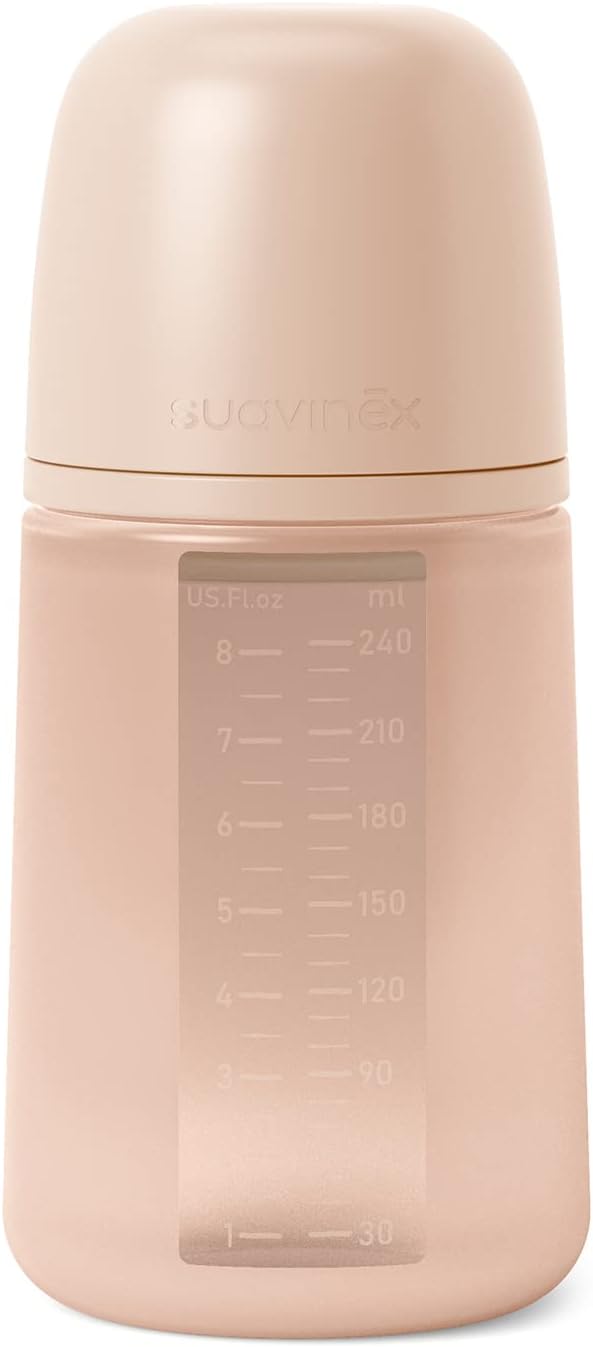 BIBERON SILICONA 240ML NUDE