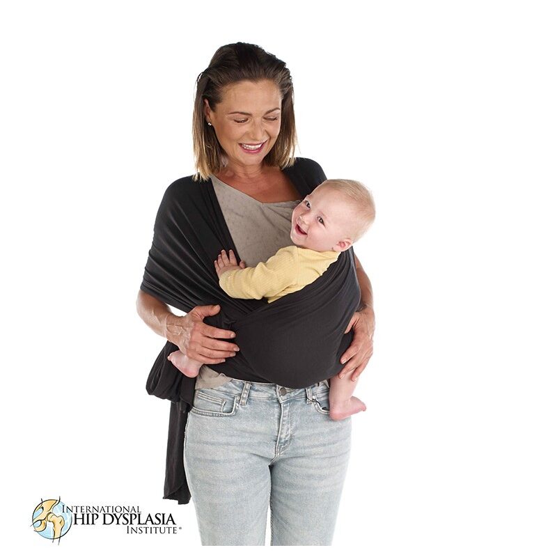 FULAR PORTABEBE CON CINTURON WRAP BLACK