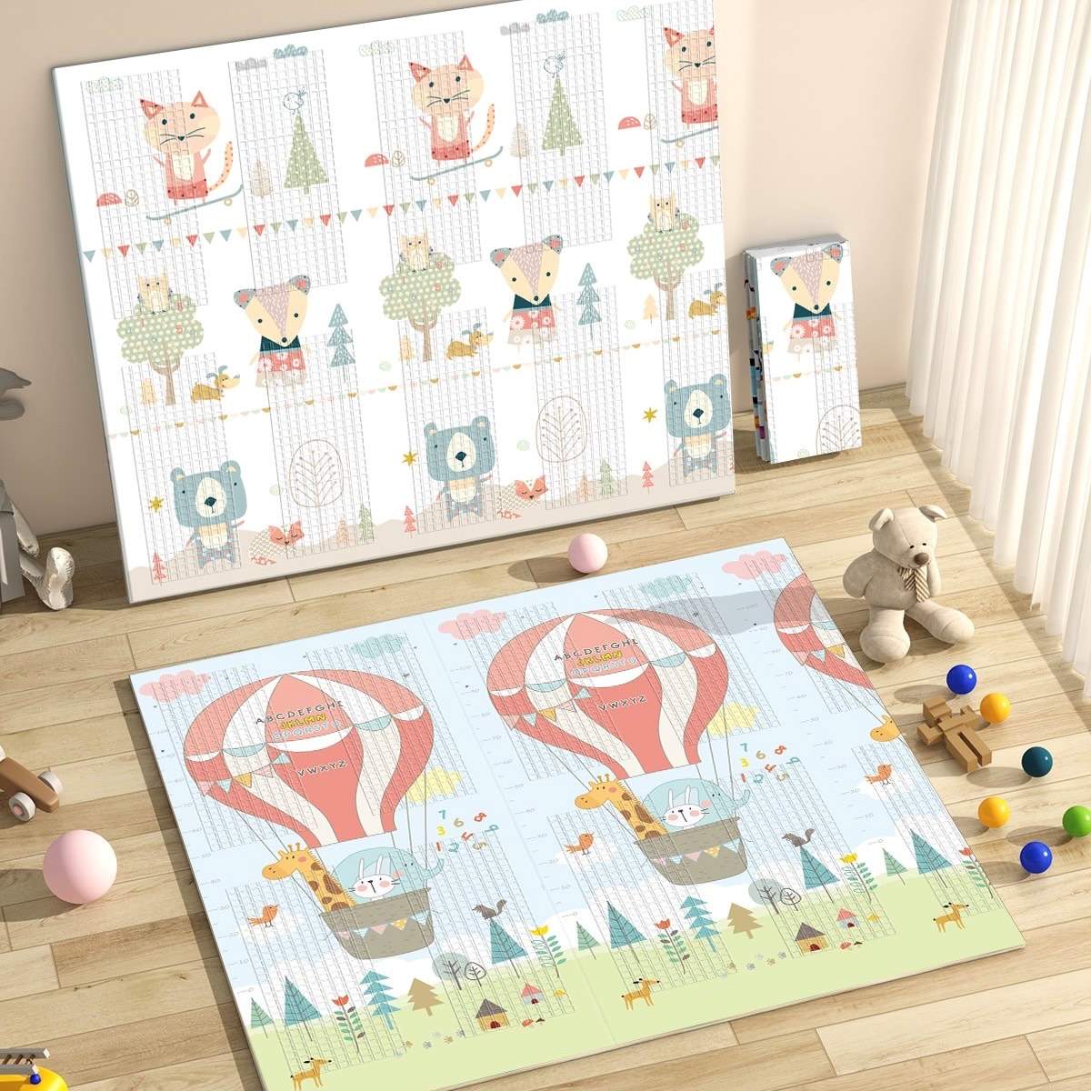 ALFOMBRA REVERSIBLE FANCY BALLOONS/ANIMALS