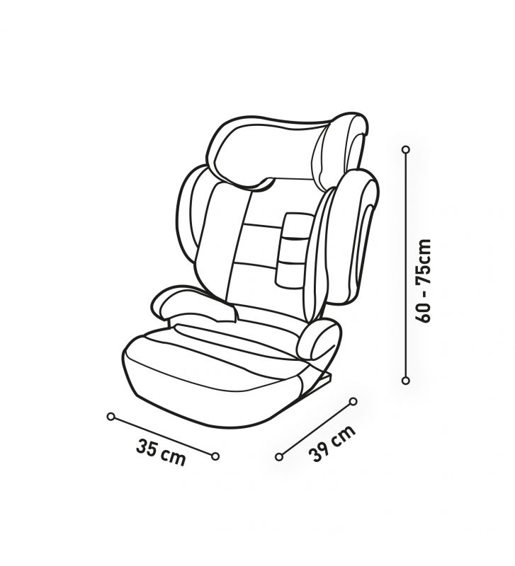 SILLA AUTO POE GRIS (100-150)CM - Imagen 10