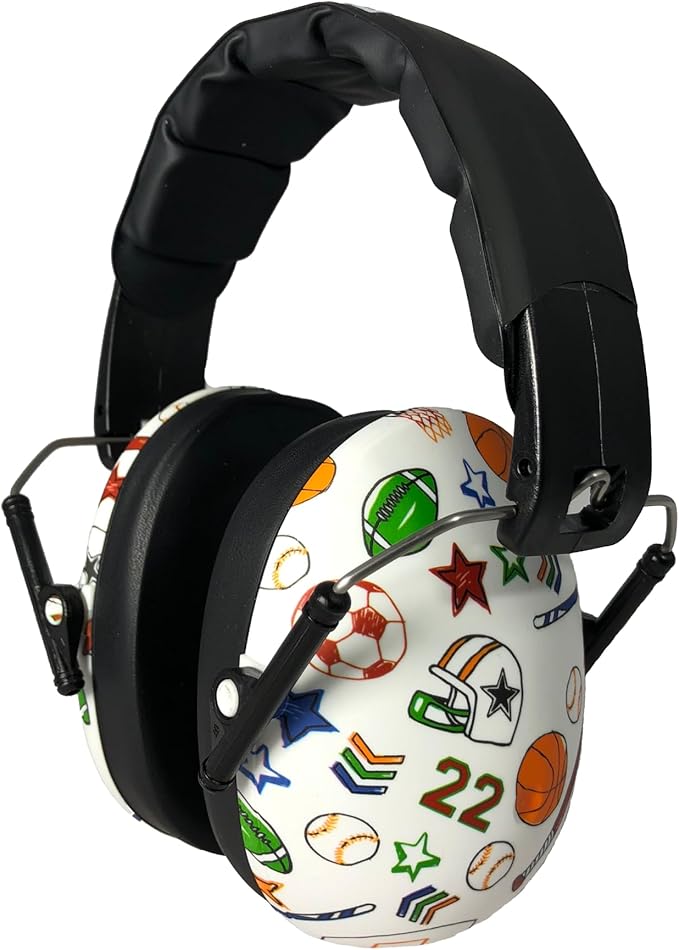 CASCOS/AURICULARES ANTIRUIDO+3AÑOS SPORTS