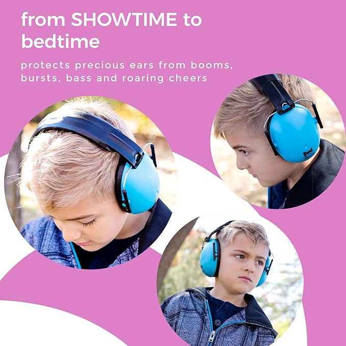 CASCOS/AURICULARES ANTIRUIDO+3AÑOS SKY BLUE - Imagen 5