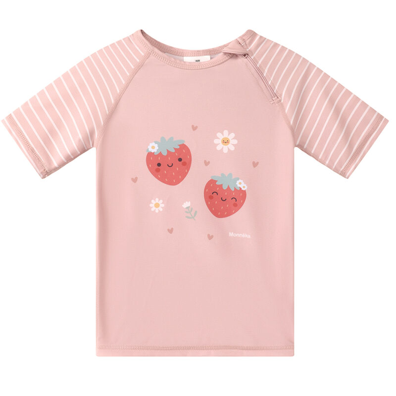 CAMISETA CON PROTECCION SOLAR STRAWBERRIES