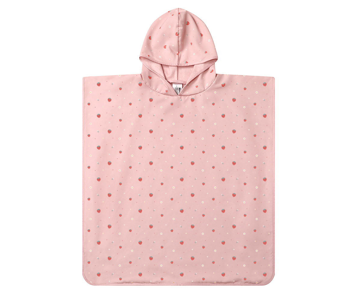 PONCHO DE PLAYA STRAWBERRIES