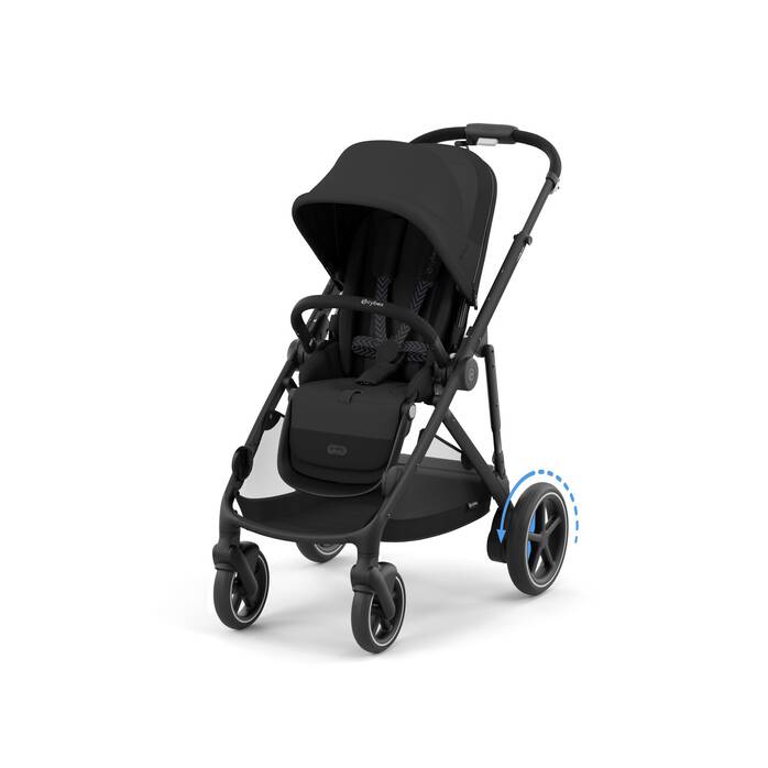 E-GAZELLE S SILLA MOON BLACK (BLACK FRAME)