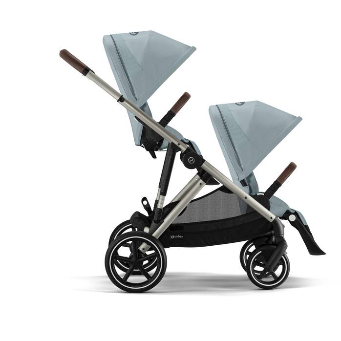 GAZELLE S ASIENTO TAUPE STORMY BLUE - Imagen 3