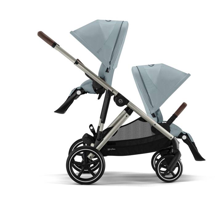 GAZELLE S ASIENTO TAUPE STORMY BLUE - Imagen 4