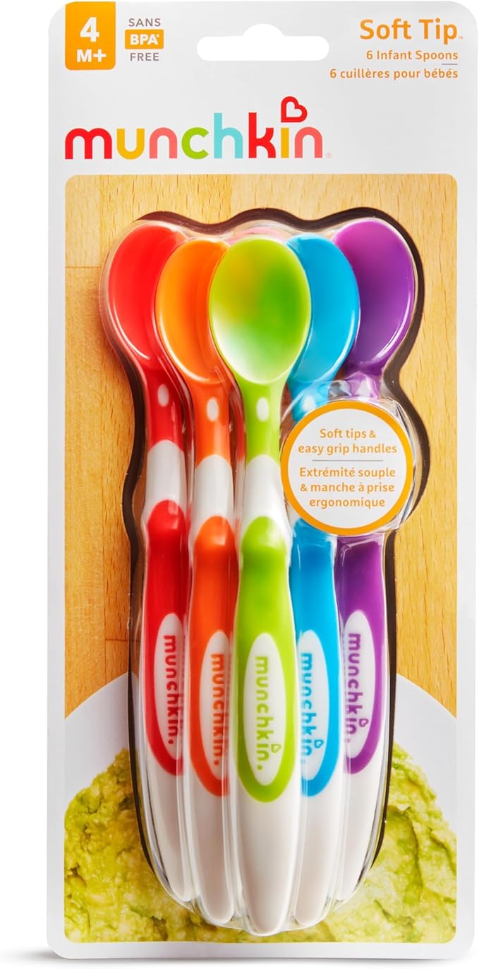 PACK 6 CUCHARAS ERGONOMICAS PUNTA BLANDA - Imagen 5