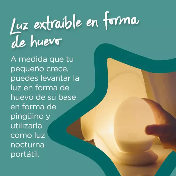 LUZ NOCTURNA PUNGÜINO PORTATIL - Imagen 5