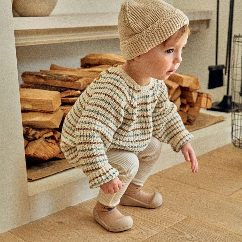 CALZADO ATTIPAS ANIMAL BEIGE - Imagen 4