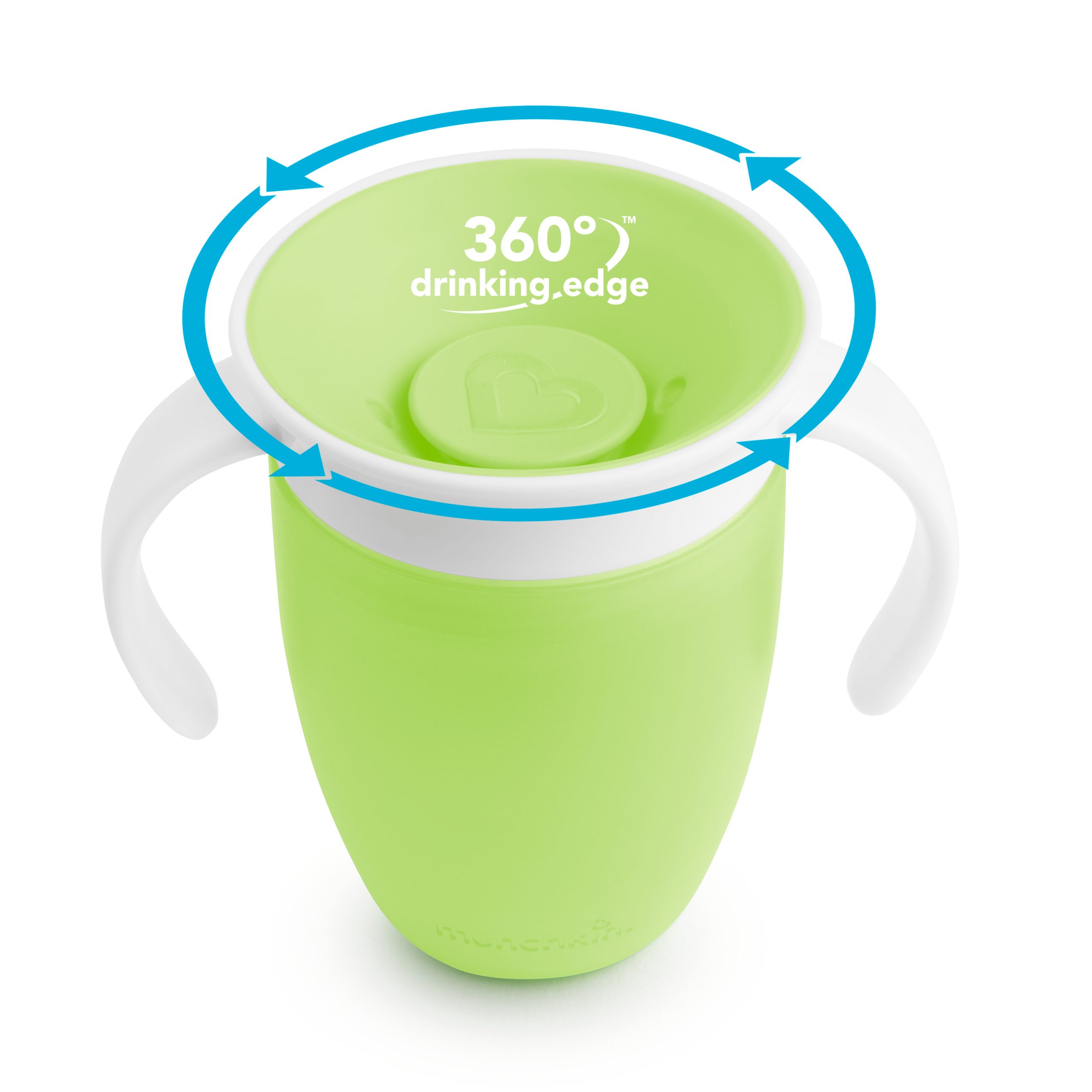VASO/TAZA ANTIGOTEO 360º C/ASAS/TAPA VERDE LIMA - Imagen 2