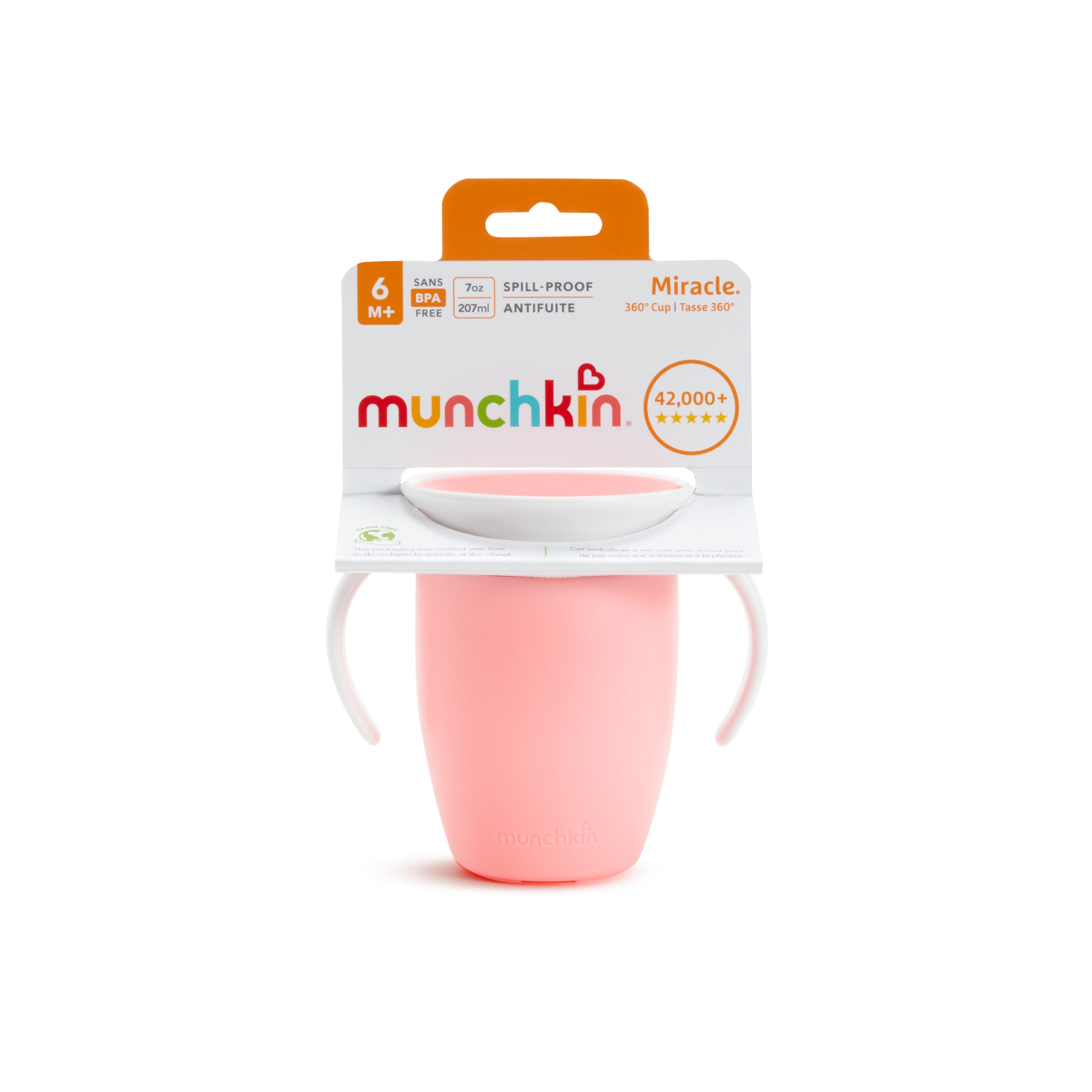 VASO/TAZA ANTIGOTEO 360º C/ASAS ROSA - Imagen 4