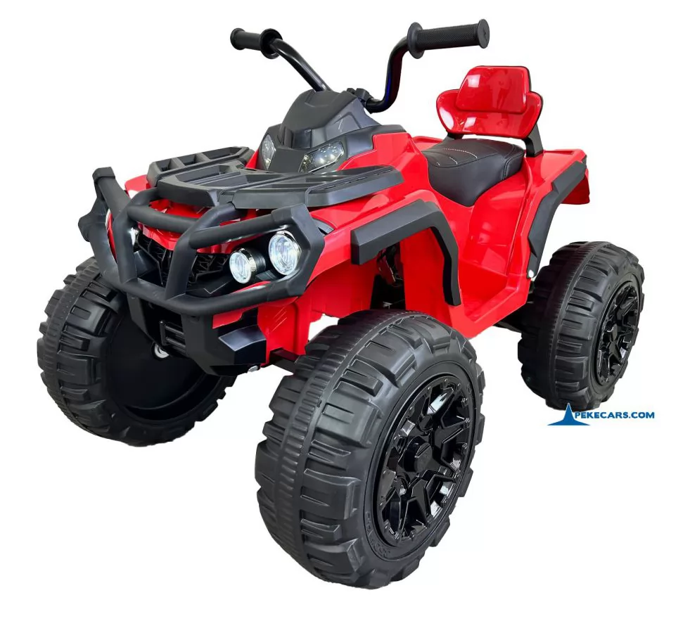 QUAD ELECTRICO ROJO/NEGRO