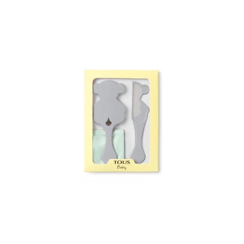 TOUS SET BELLEZA CEPILLO/PEINE GRIS