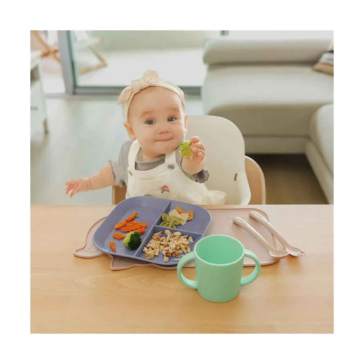 VAJILLA BABY-LED-WEANING SUNSET - Imagen 5