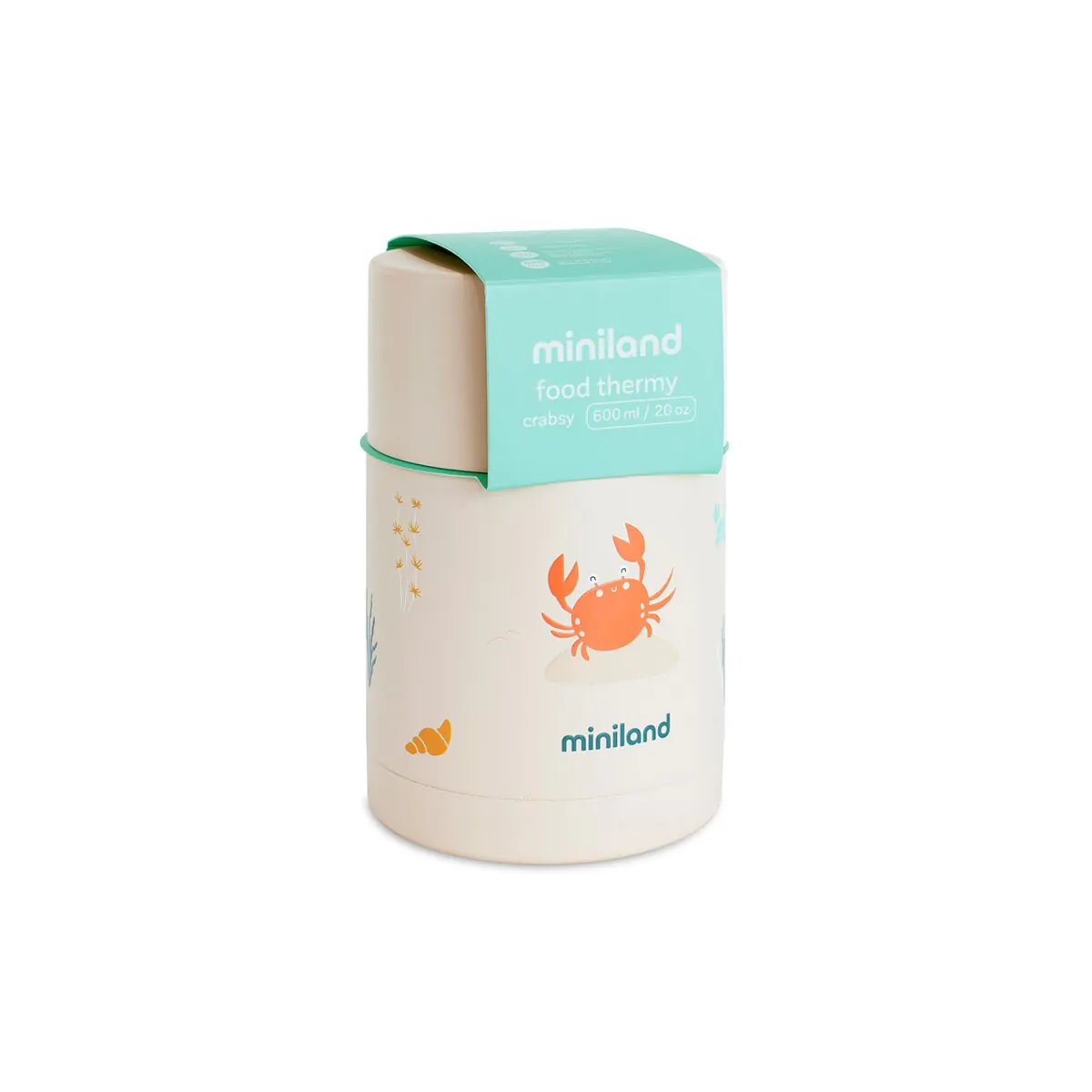 TERMO SOLIDOS INOXIDABLE 600ML CRABSY - Imagen 3